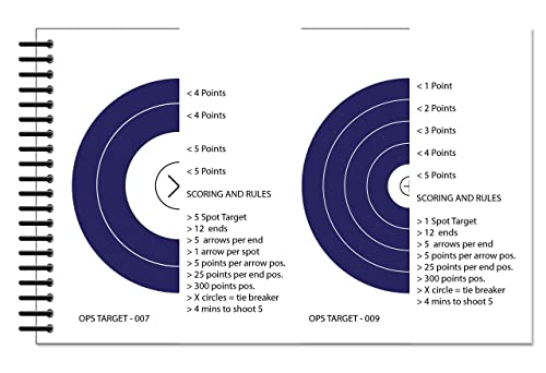 Livre de score Perfect Strike Archery carnet de notation pour archer - 4