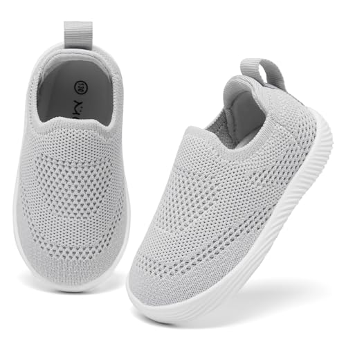 Image of MORENDL Baby Toddler Walking Socks Non-Slip Breathable Unisex Casual Sneakers