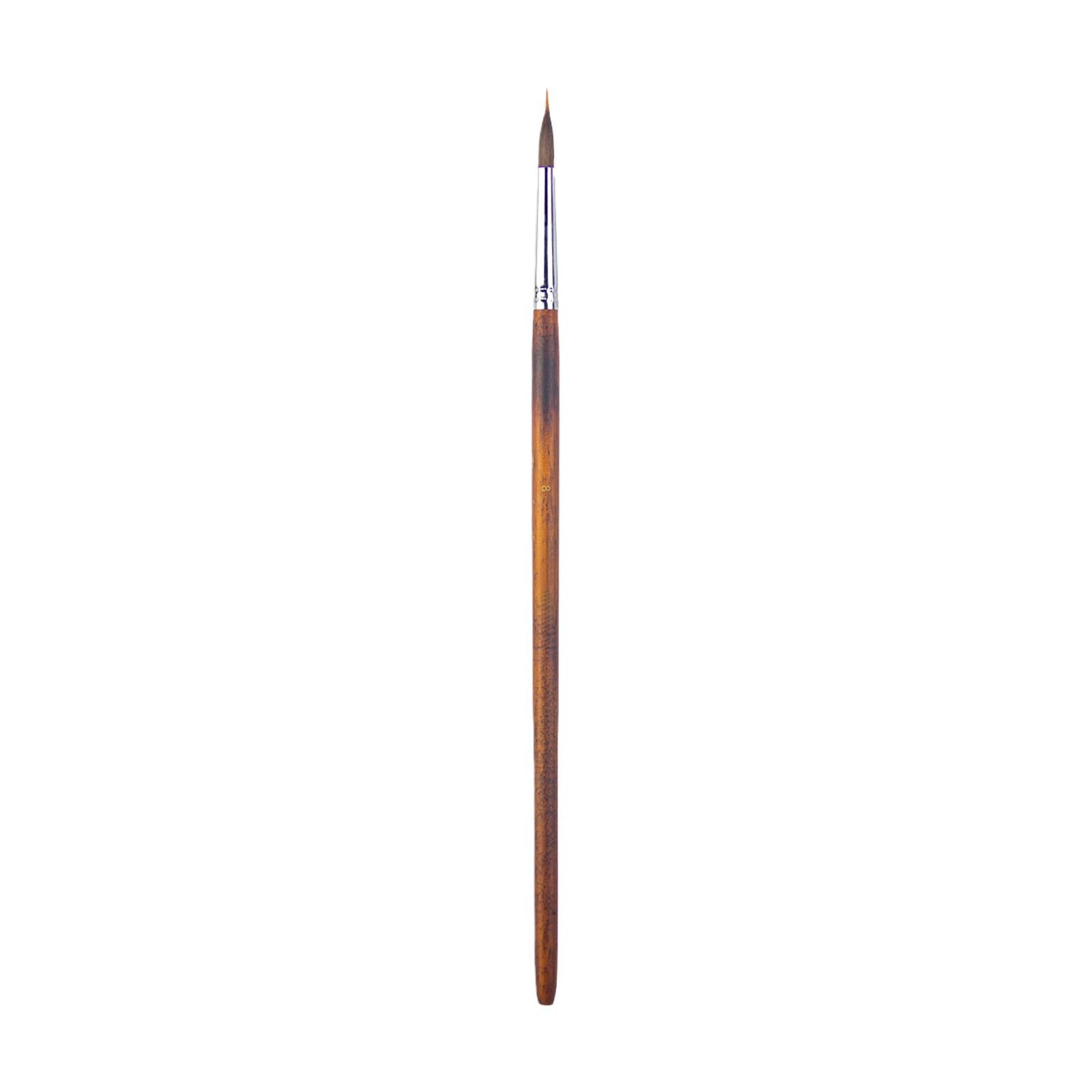 Ergonomic Wood Handle Detail Paint Brush Miniature for Acrylic Watercolor Oil Art Painting Model Drawing Detailing Watercolor
