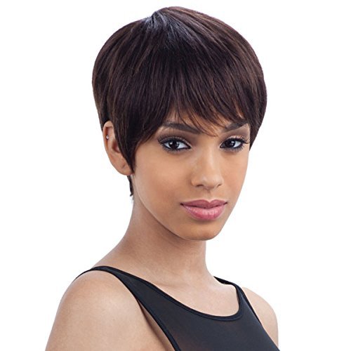 PINK BERRY (1 Jet Black) - MilkyWay SAGA Brazilian Remy 100% Human Hair Wig