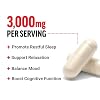 Force Factor Glycine to Promote Relaxation and Restful Sleep, Support Cognitive Function, Mood Balance, and Nerve Health, 100 Vegetable Capsules