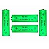 AA 1.2V 600mAh NiMH Rechargeable Batteries ideal for Solar Lights - 4 Pack #1