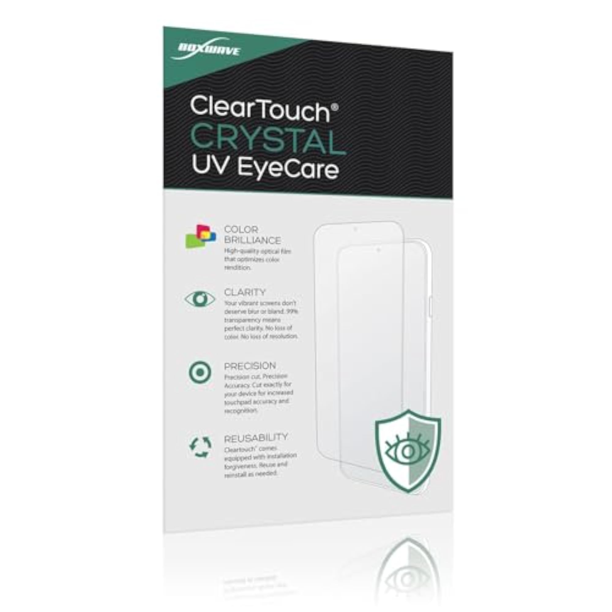 ClearTouch Crystal Anti-UV Screen Protector (2-Pack)