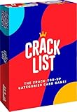 Crack List - The Crack-You-Up Categories Card Game | 2+ Players | Game for Kids, Teens and Adults | Family Board Games | Best Family Games Game Nights