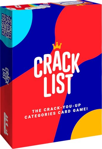 SAVANA Crack List - The Crack-You-Up Categories Card Game | 2+ Players | Quick and Hilarious Game for Kids, Teens and Adults | Family Board Games