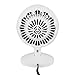Grzejnik Portable Desktop Mini Elektryczny Ogrzewacz Podgrzewacz Wentylatora 220 V Wentylator Ogrzewanie Chłodnica Energooszczędny,Grzejnik do Domu (Color : White)