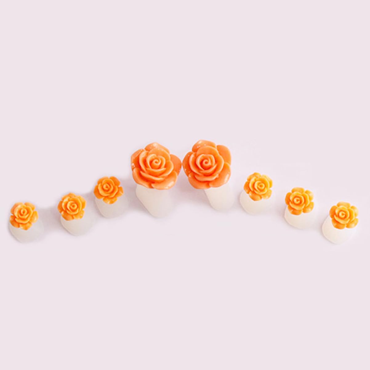 FRCOLOR 80pezzi Separatori Per Dei Silicone Per Pedicure Per Unghie e Distanziatori Comfort Facili Usare e Riutilizzabili Per Nail Manicure Casa