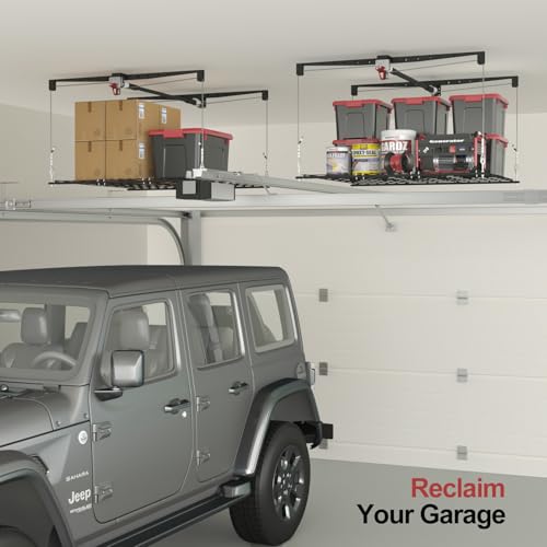 Heavy Duty Garage Lift Storage Rack