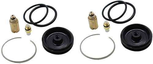 Juego de 2 kits de válvula de presión risidual de suspensión neumática para Jeep Grand Cherokee WK2 Kit de reparación de puntal de choque de
