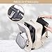 Sinaliy Travel Backpack for Women, Expandable 40L Carry on Flight Approved Backpack, 17 Inch Laptop Waterproof Travel Bag for College, Travel, Work, Beige