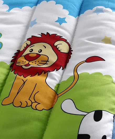 Image of 3-in-1 Baby Bed, Sleeping Bag & Carry Nest - Portable Cotton Bassinet for Newborns & Infants, Unisex Baby Bedding for Travel & Home, Soft & Breathable, 0M+ (P-Multi Colour Lion)
