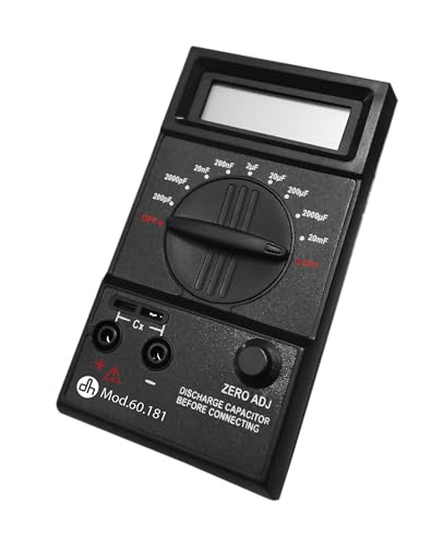 Capacímetro Digital Compacto 1pF a 20.000uF