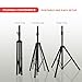 Pyle Universal Speaker Tripod Stand Mount - 6' Sound Equipment Holder Height Adjustable Up to 70 Inches For Speakers w/ 35mm Compatible Insert Perfect for Home, On Stage or In Studio Use