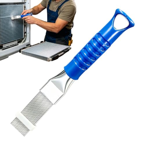 AC Fin Comb, Reusable AC Cleaner Tool, Stainless Steel Radiator Fin Comb, for Air Conditioner Maintenance, Home, Apartment, Hotel, Dormitory, Rental, Kitchen, Bedroom, Restaurant, Office-9