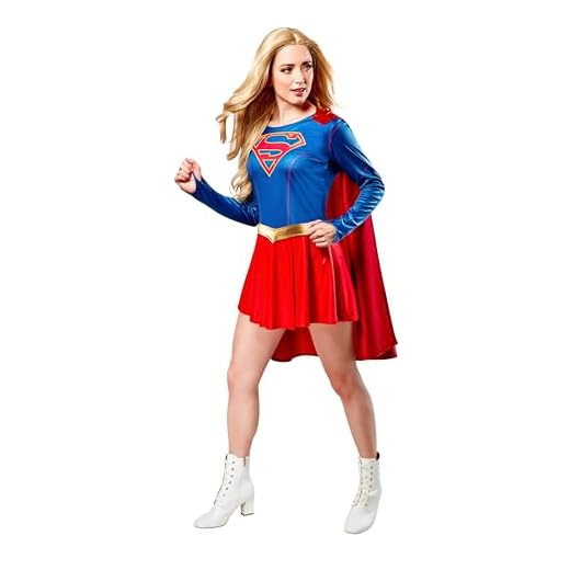 Supergirl Costume Dress for Adults