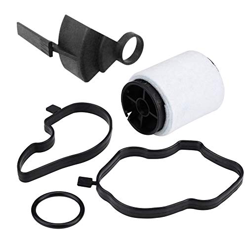 Belissy Filtro Separador de Respiradores de Aceite de Cárter Filtro Turbo Filtro Gases para B-M-W 3...