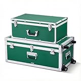 VEVOR Cajas de Transporte y Almacenamiento 2 Piezas, Color Verde
