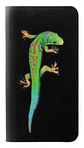 Étui rabat Google Pixel 6 similicuir gecko vert