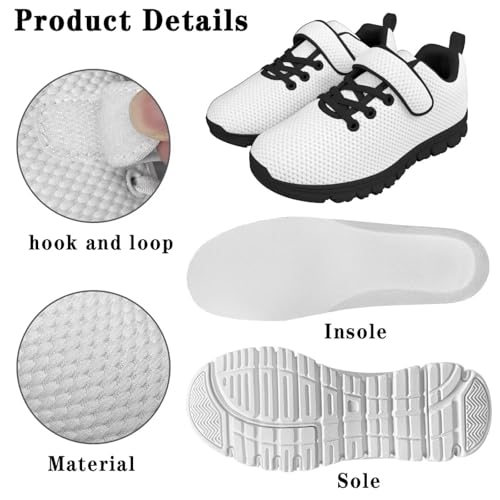 Custom Boys Casual Sneakers with Faces Personalized Gifts for Kids Silp On Running Shoes 6