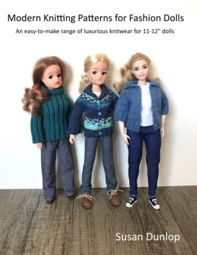 Modern Knitting Patterns for Fashion Dolls: An easy-to-make range of luxurious knitwear for 11-12" dolls image 2
