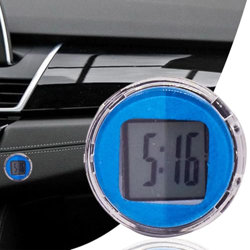 Relógios do carro para traço, relógio para carro | Relógio de carro digital Stick no relógio de vent