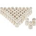 Wood Peg Dolls, Wooden Figures (1.1 Inch, 50-Pack)