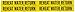 Brady 8802-4 Self-Sticking Vinyl Pipe Marker, B-946, 1 1/8" Height X 7" Width, Black On Yellow Pressure Sensitive Vinyl, Legend "Reheat Water Return"