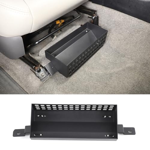 Heutamo Car Co-pilot Under Seat Storage Basket Compatible with Toyota Land Cruiser Prado 2003-2009 Accessories, Driver & Co-pilot Underseat Storage Box Organizer