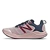New Balance womens Dynasoft Nitrel V4 Trail Running Shoe, Saturn Pink/Natural Indigo, 9 US