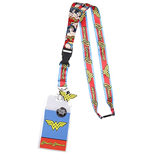 DC Comics Wonder Woman Logo Character Lanyard