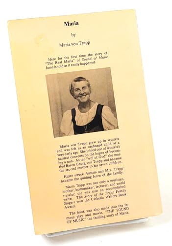 Maria.My Own Story. B00249FTA6 Book Cover