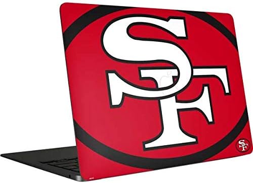 Skinit Decal Laptop Skin Compatible with MacBook Air 13in (2020) - Officially Licensed NFL San Francisco 49ers Retro Logo Design