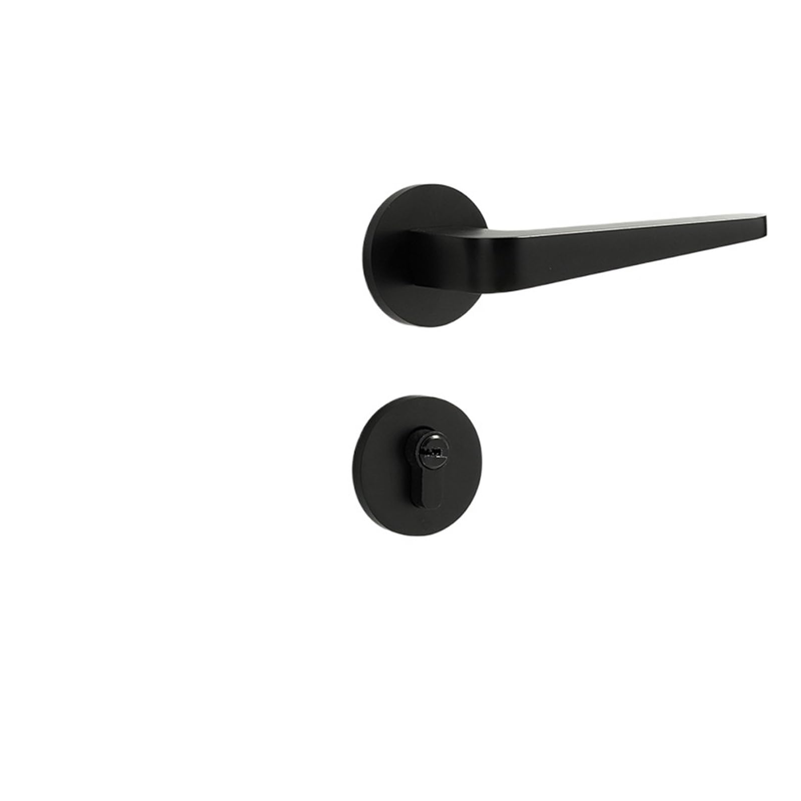 Aepqbgqj One Color Black Simple Magnetic Silent Split Lock Bedroom