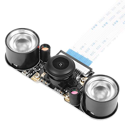 Simlug Camera Module Sony Sensor, 5 Million 130Viewing Angle Camera Module Board for Raspberry Pi B 3/2