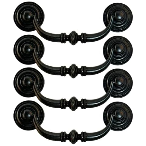 SEIWEI Vintage Cabinet Handles, Set of 4 Cover