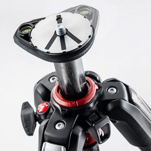 Image of Manfrotto MT055CXPRO3 055 Carbon Fiber 3-Section Tripod with Horizontal Column (Black)