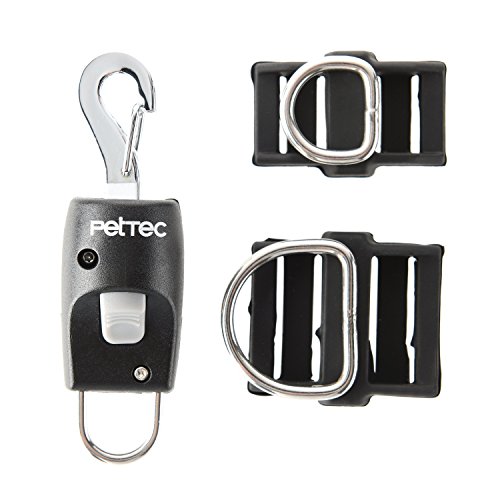 PetTec Anlein-Klick-System | Magnetverschluss für Hundeleine & Hundehalsband zum schnellen An- und Ableinen | Magnetleine Hund Anleinfix | Magnet Klicksystem fix rostfrei
