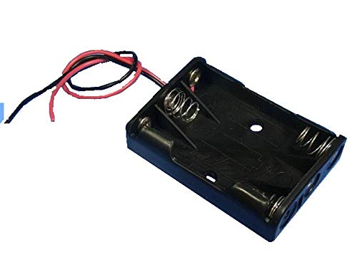 Amazon.co.jp: 単四 3本 電池ボックス・電池ケース 約51.8×約32.0×厚約