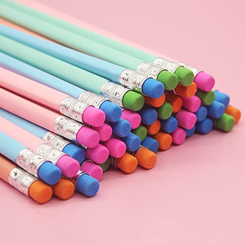 100 Lápices de madera de colores personalizados miniatura 5
