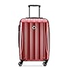 DELSEY PARIS Helium Aero Hardside Expandable Luggage with Spinner Wheels, Brick Red, Carry-On 21 Inch