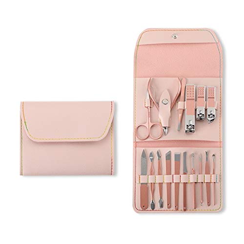Juego de Belleza de Acero Inoxidable, cortaúñas, Juego de decoración para uñas, Juego de cortaúñas para uñas de Las Manos y los pies