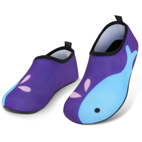 AOOSU Badeschuhe Kinder Schwimmschuhe Mädchen Wasserschuhe...