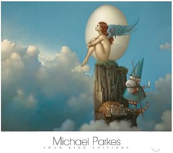 Picture Peddler Magic Spring Michael Parkes Fantasy Animals Print Poster 16x20