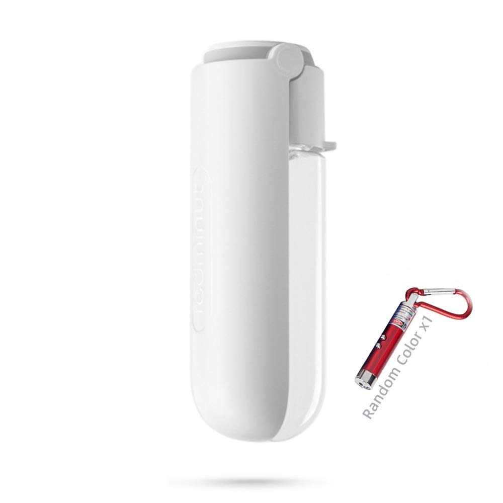 Dog Water Bottle Foldable Pet Bottles Portable Leak Proof Puppy Water Dispenser Lightweight Dog Travel Water Bottle Bowl Food Grade ABS