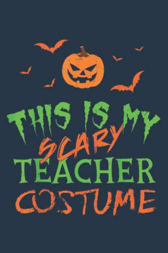 Scary Teacher Halloween For Or: Special designed covers, with lines inside