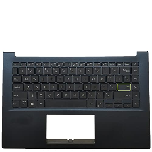 Clavier ASUS VivoBook 14 X421UA avec coque C noire version US pour réparation portable