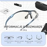 ROCKBROS Okulary Rowerowe Samoprzyciemniające Się/Okulary z Polaryzacją Okulary Przeciwsłoneczne dla Mężczyzn Kobiety UV 400 z Pałąkiem na Świeżym Powietrzu Sporty Jazdy Bieganie MTB