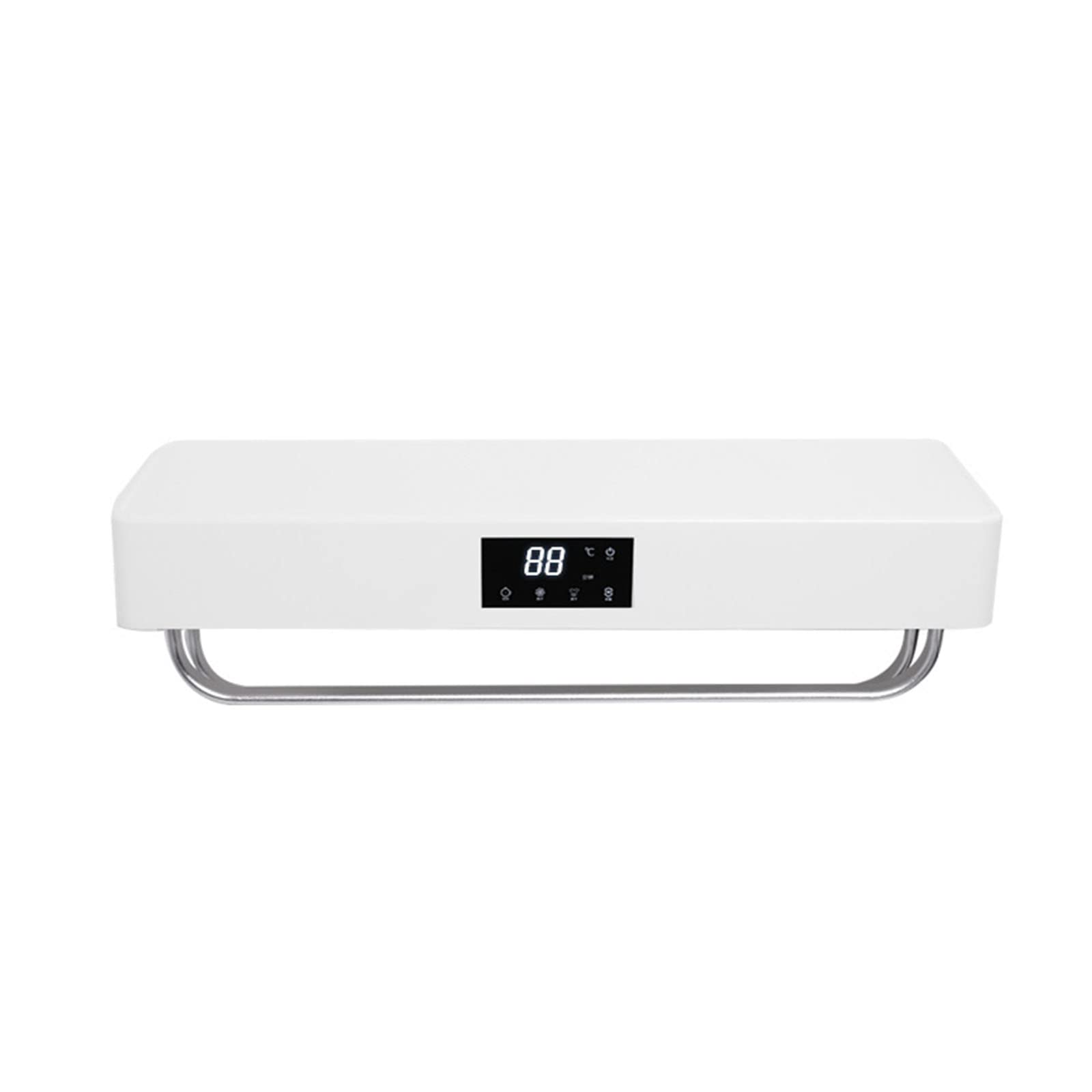 Radiador toallero eléctrico baño de pared temperatura constante blanco ahorro