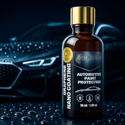 Image of ARMI Graphene Ceramic Nano Coating for Cars - Premium 10H Graphene Hybrid Protection (50 ml) - Professional-Grade | High Gloss | Hydrophobic | UV & Scratch Shield | Easy DIY