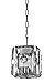 Kalco 390450SL Giada 1-Light Min I Pendant, Stainless Steel Finish